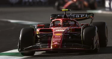 Carlosas Sainzas Ferrari