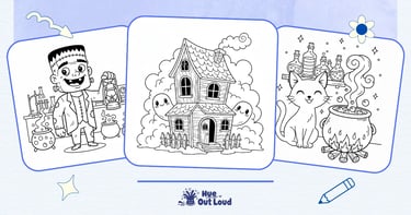 cute halloween coloring pages