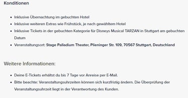Travelcircus Musical Tarzan