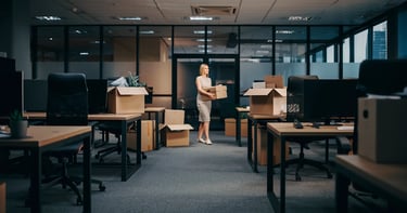 Los despidos en Estados Unidos llegó a niveles récord en dos décadas