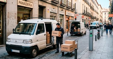 Movilidad eléctrica, logística urbana y flotas compactas para reparto y servicios