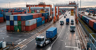 Logística automatizada mejora eficiencia y transporte en cadenas de suministro