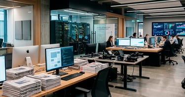 Grupo de medios en transformación digital tras una compra en un mercado publicitario tenso