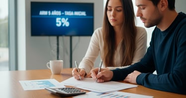 Mercados inmobiliarios e hipotecarios en riesgo por la utilización de tasa ajustable, igual a 2008