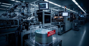 Las restricciones a las exportaciones de microchips avanzados a China está afectando a empresas