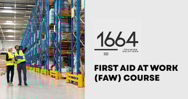 Social share image for First Aid at Work (FAW) Course
