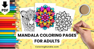 mandala coloring pages for adults