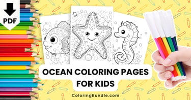 ocean coloring pages for kids