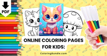 online coloring pages for kids