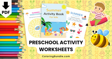 preschool activity worksheets