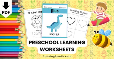 preschool learning worksheets