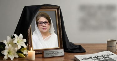 Former Bangladesh Begum Khaleda Zia Passes Away 