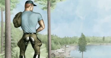 Tom of Finland, Untitled (Touko Laaksonen), c. 1980s.