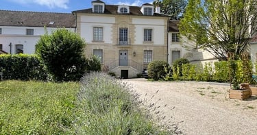 Vue d'une maison de caractère dans l'Oest Parisien
