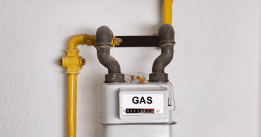 gas meter during a gas plumbing repair in Surprise