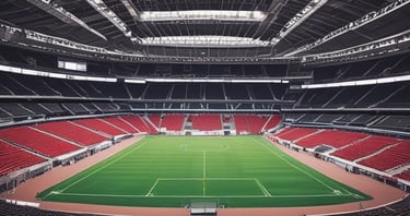 A dynamic sports betting scene showcasing excitement and anticipation.