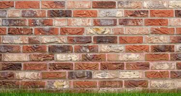 brickwall in a garden in evesham by pbp services