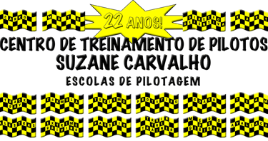 Centro de Treinamento de Pilotos Suzane Carvalho logo 22 anos