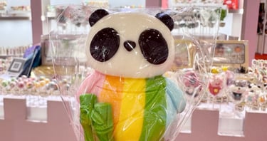 a panda bear lollipoppop lollipop lollipop lollipop