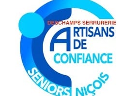 Serrurier à Nice Deschamps serrurerie , détenteur du label artisans de confiance seniors Niçois