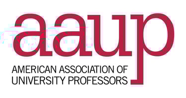 a logo for american association of university of the arts