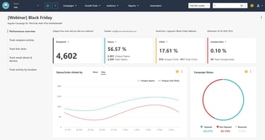 Webinar Black Friday Campaign - Moosend