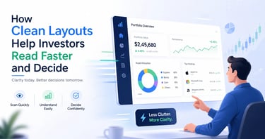 How Clean Layouts Help Investors Read Faster and Decide