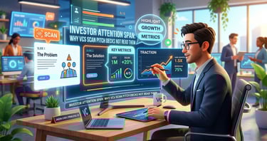Investor Attention Span: Why VCs Scan Pitch Decks Not Read Them