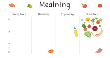 healthy meal planning for beginners