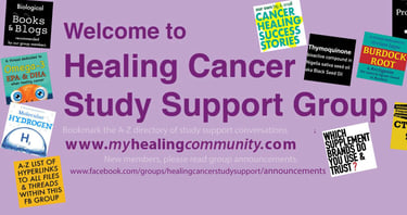 Facebook - Healing Cancer Study Support Group