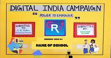 digital india - step towards the future project class 12