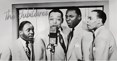 1930s US gospel group, “The Jubalaires,”