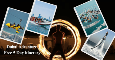 Dubai itinerary