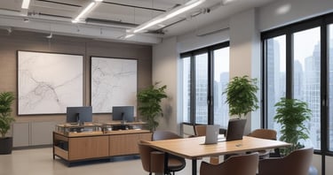 Bright living room with modern inventory