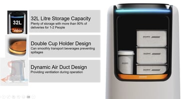 Key features of our robot's design