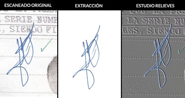 Extracción de firma