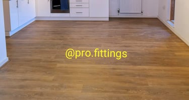 Vinyl Plank flooring fitted in Stratford by Pro Fittings Ltd