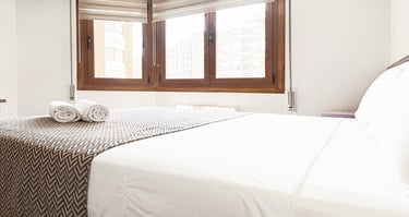 Habitación doble cómoda y moderna en Berceo Rooms, Logroño