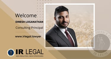 Welcome Dinesh to IR Legal