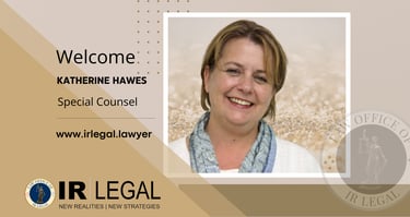 IR Legal Welcomes Katherine Hawes as Special Counsel