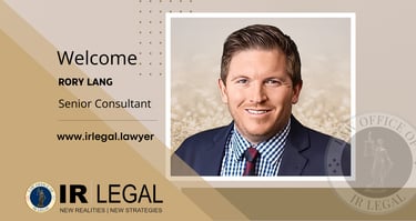 IR Legal Welcomes Rory Lang
