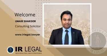 Umair Shakoor IR Legal