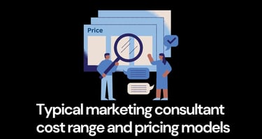 Typical Marketing Consultant Cost Range and pricing models | ToAsia.biz