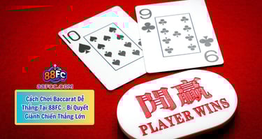 Cách Chơi Baccarat Dễ Thắng Tại 88FC"