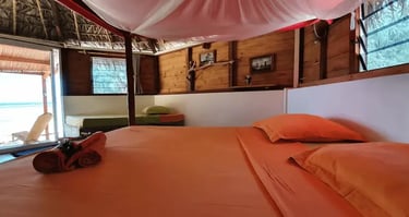 Bungalow avec terrasse à l’Ocean Lodge à la Baie de Sakalava à Diego-Suarez Madagascar