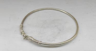 "Handmade plain tribal choker–ethnic neck jewelry for women-for worldwide trade"