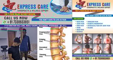 Best chiropractor in Hyderabad