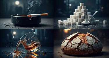 a variety of different types of cigarettes and cigarettes