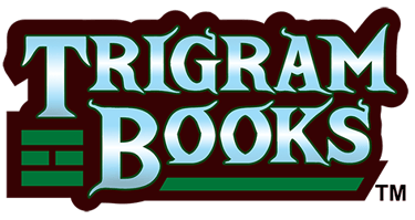 Trigram Books logo with three bars on left