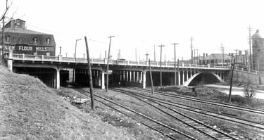 Victoria and LE&N freight yard